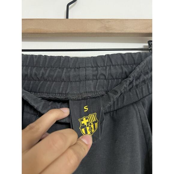 FCB Barcelona Joggers Men’s Washed Gray Sweatpants Size Small - Picture 3 of 5